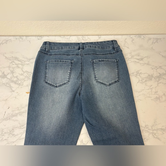 d. jeans Women’s Ankle Jeans Blue Wash Sz 6P Stretch Denim Skinny Ankle - Picture 4 of 5